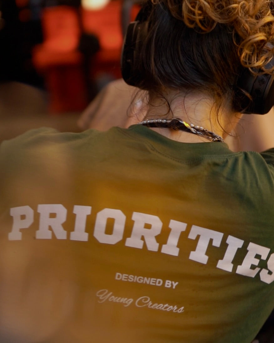 PRIORITIES Gym Shirt - Green